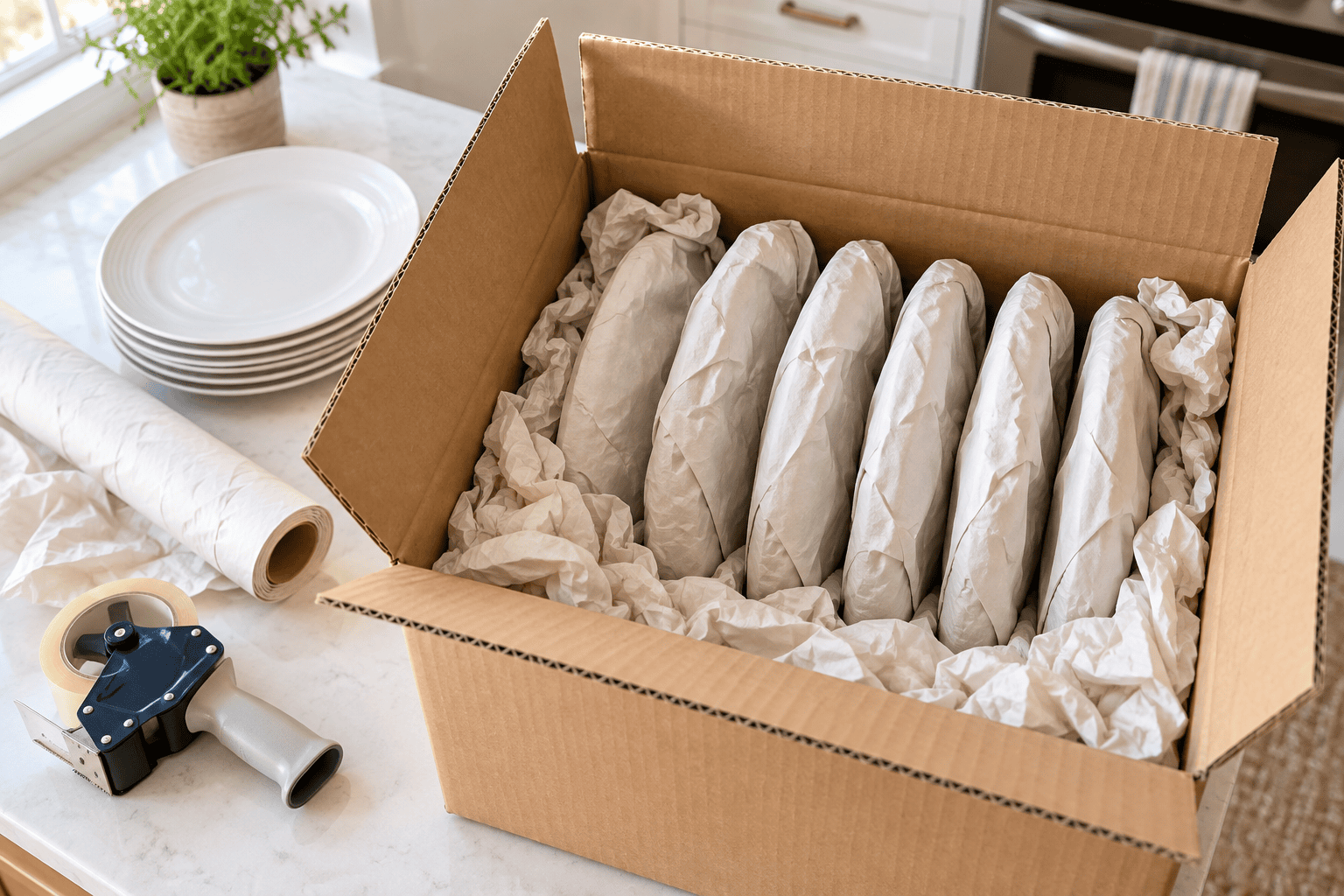 How to Pack Dishes for Moving, Step by Step | Hercules
